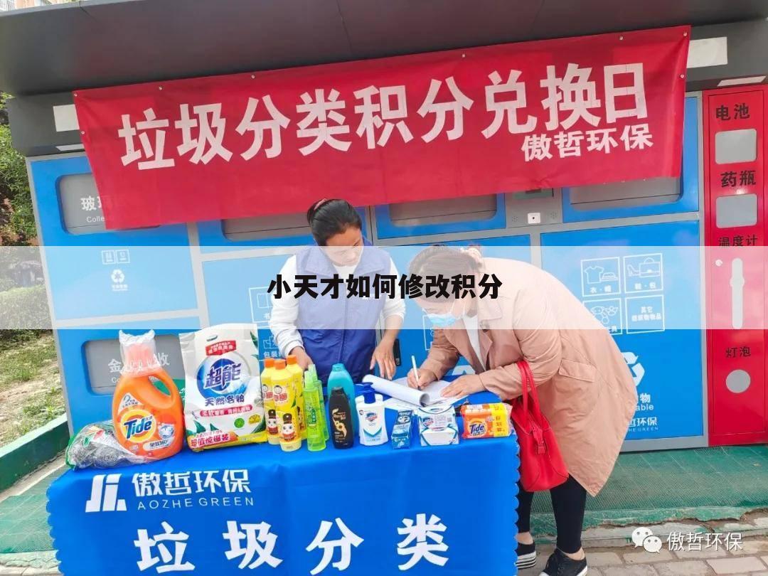 小天才如何修改积分
